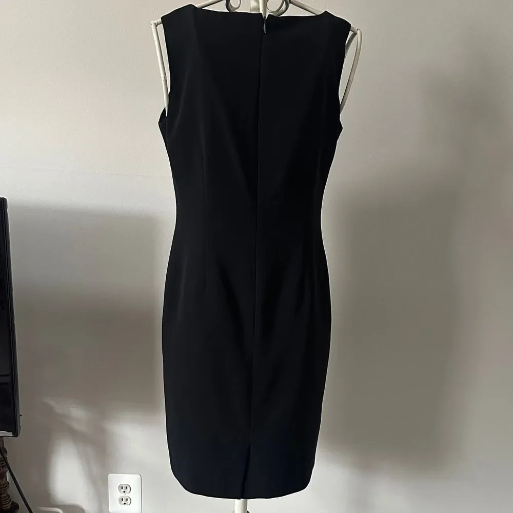 Jones Studio Classic Black Midi Dress - Picture 4 of 5